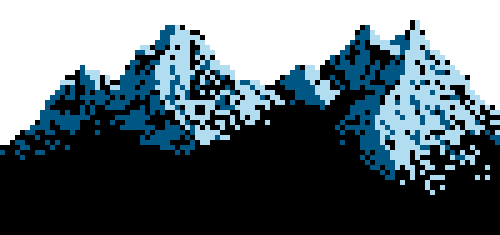 8-bit mountains